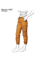 MOLDE PANTALON CARGO MUJER 2312