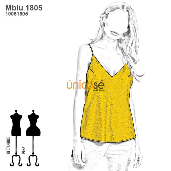 BLUSA TOP MUJER 1805